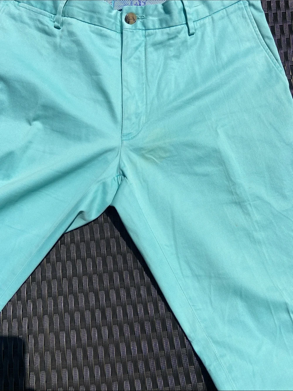 Polo Ralph Lauren stretch slim fit turquoise pants size 36/32